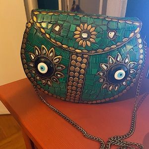 Handmade Mosaic Crossbody Bag
